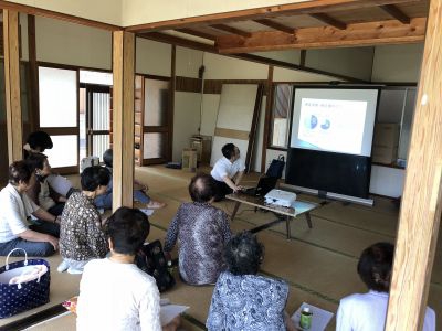 6/8(金)見附地区いきいきサロンにて講演会を行いました!