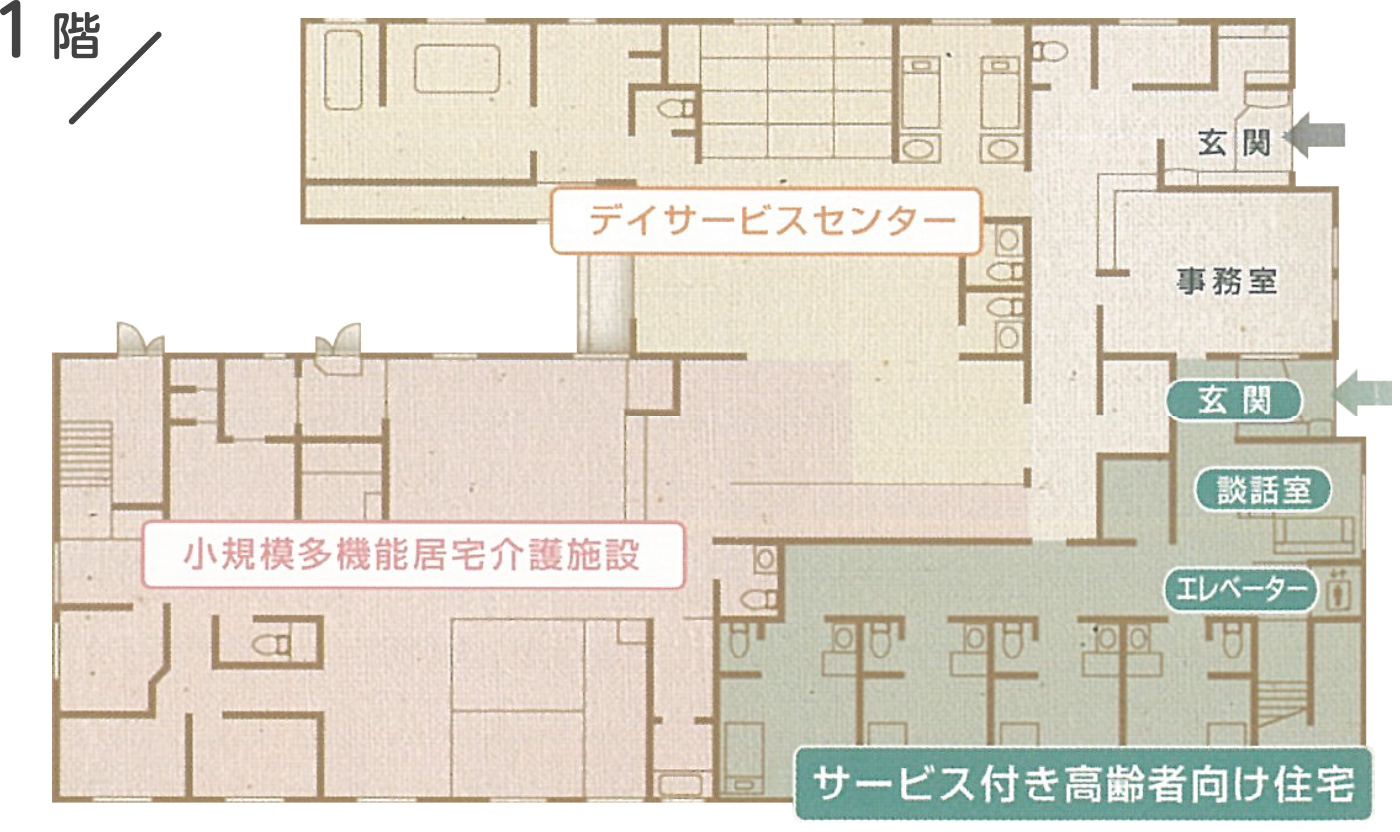 シルバーハウスさわやか苑 柏崎春日1F