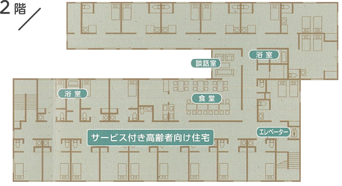 シルバーハウスさわやか苑 柏崎春日2F