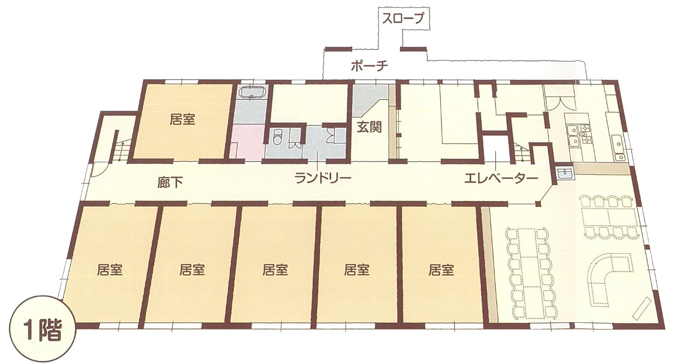 シルバーハウスさわやか苑 長倉1F