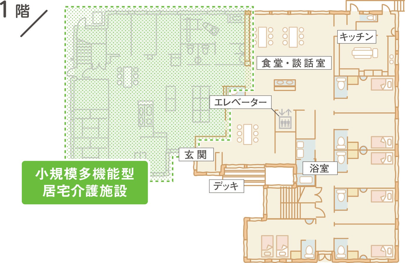 シルバーハウスさわやか苑 見附柳橋1F