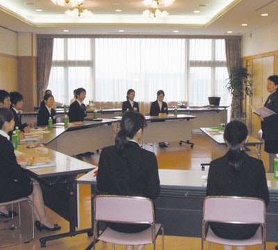 入社時集合研修、合宿研修